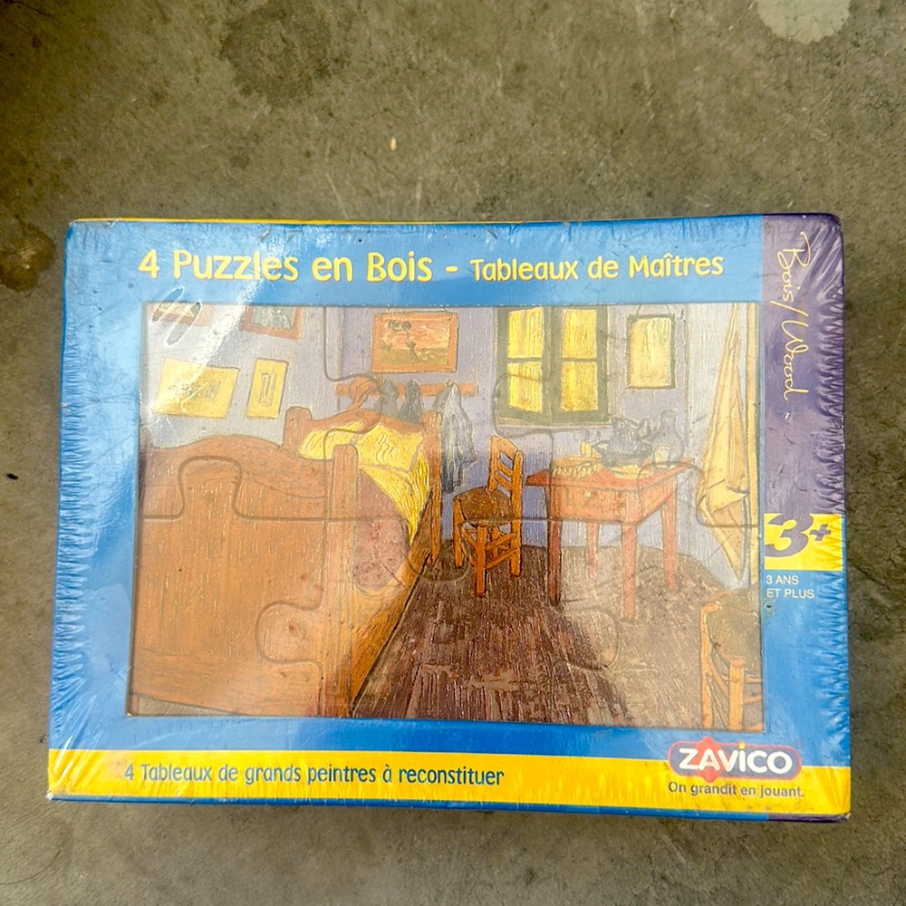 NEW Zavico 4 Puzzles in Box